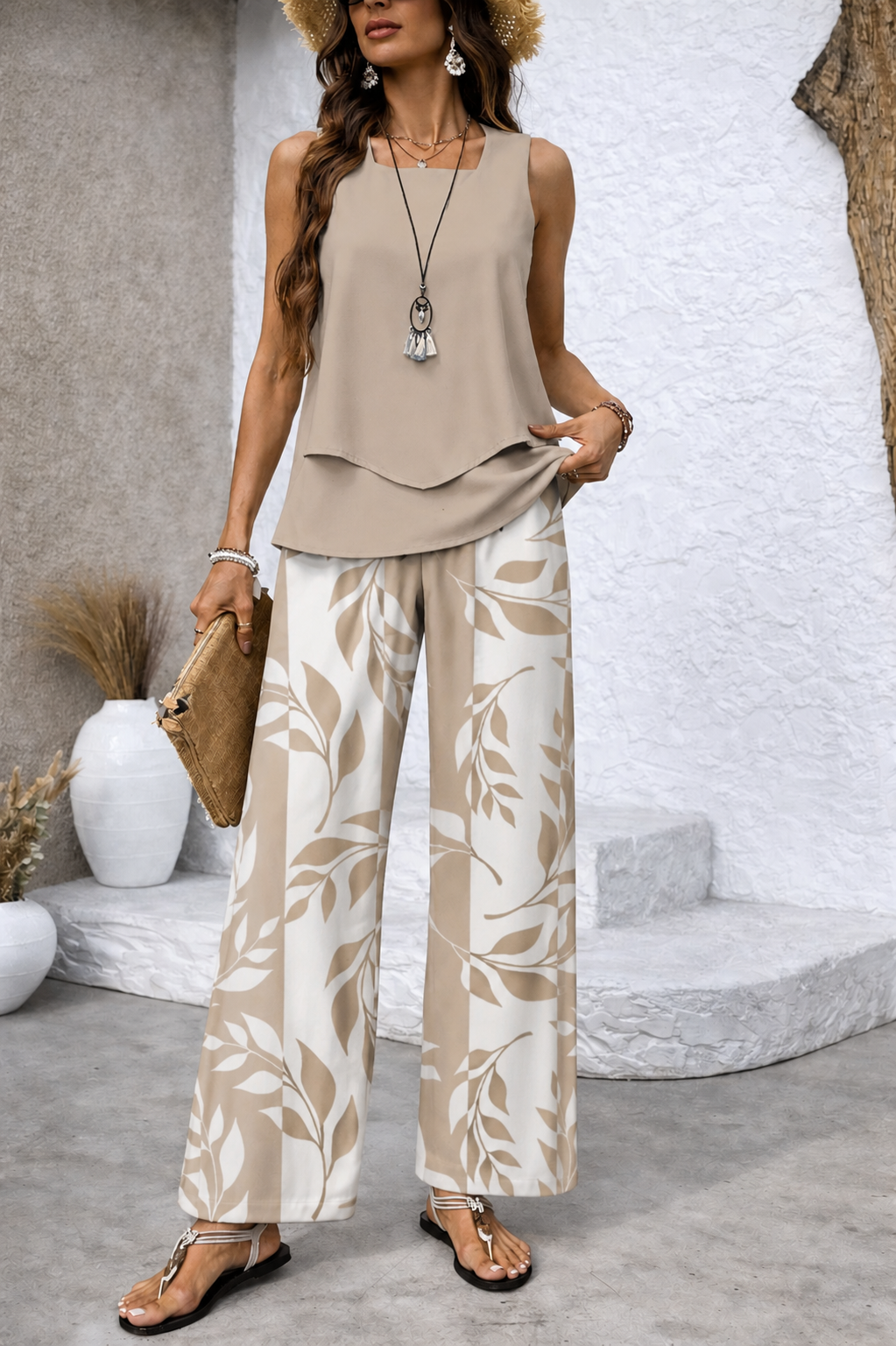 Zara | Desert Leaf Set