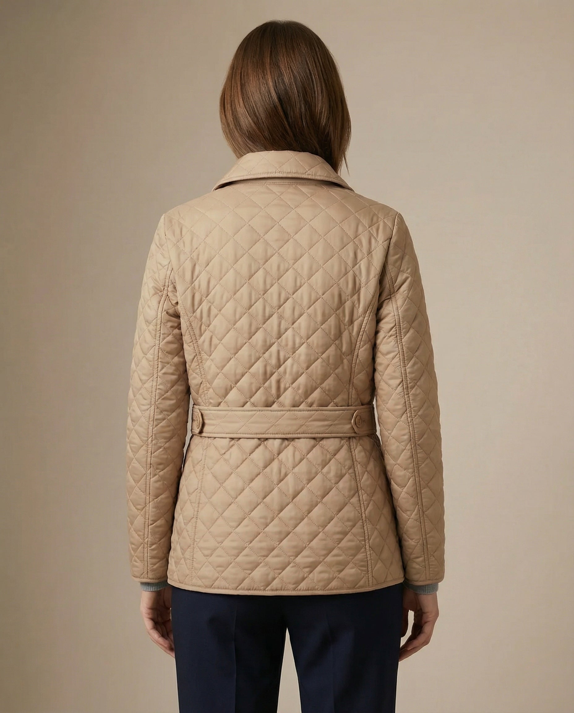 Olive™ Quilted Button-Up Jacket