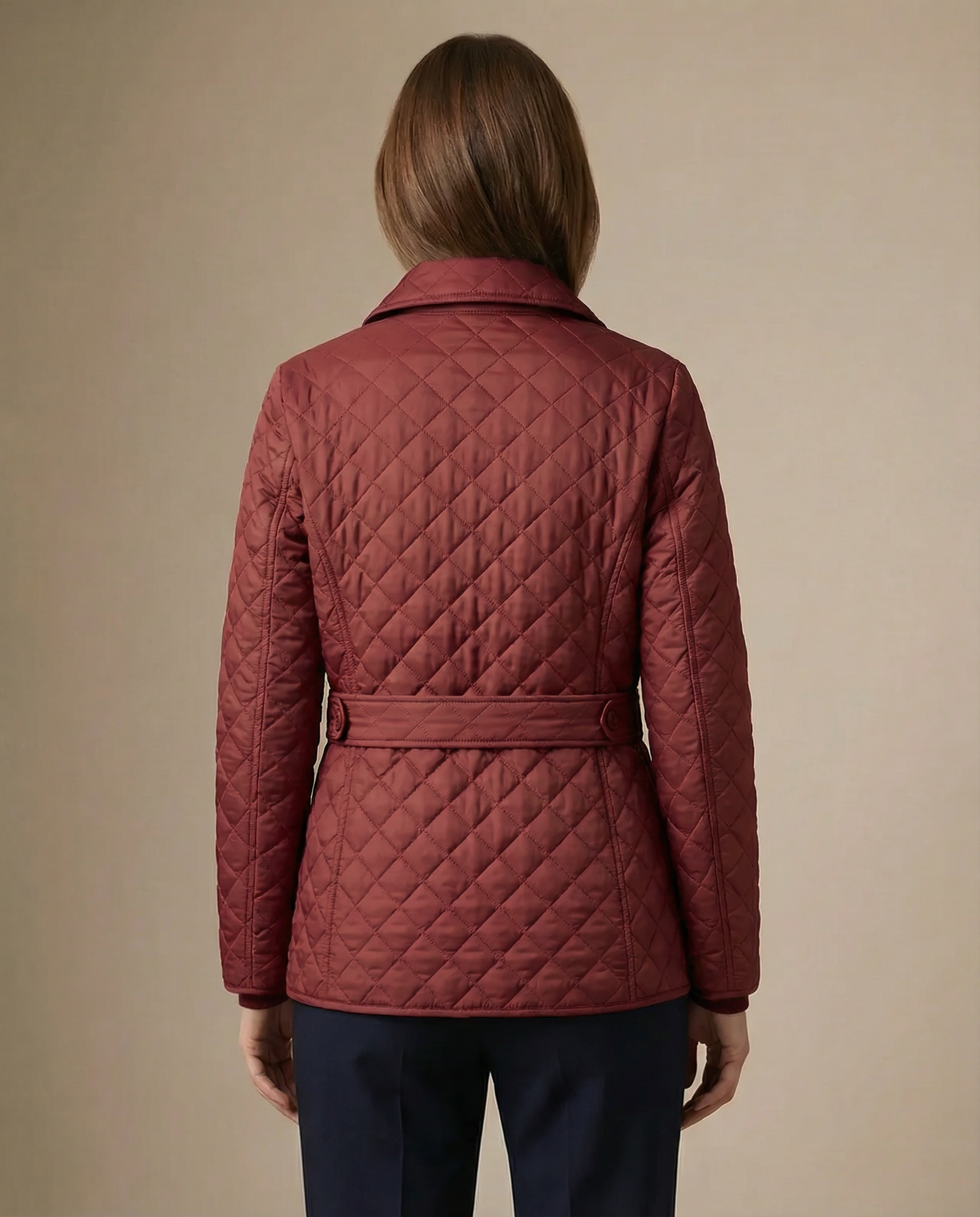 Olive™ Quilted Button-Up Jacket