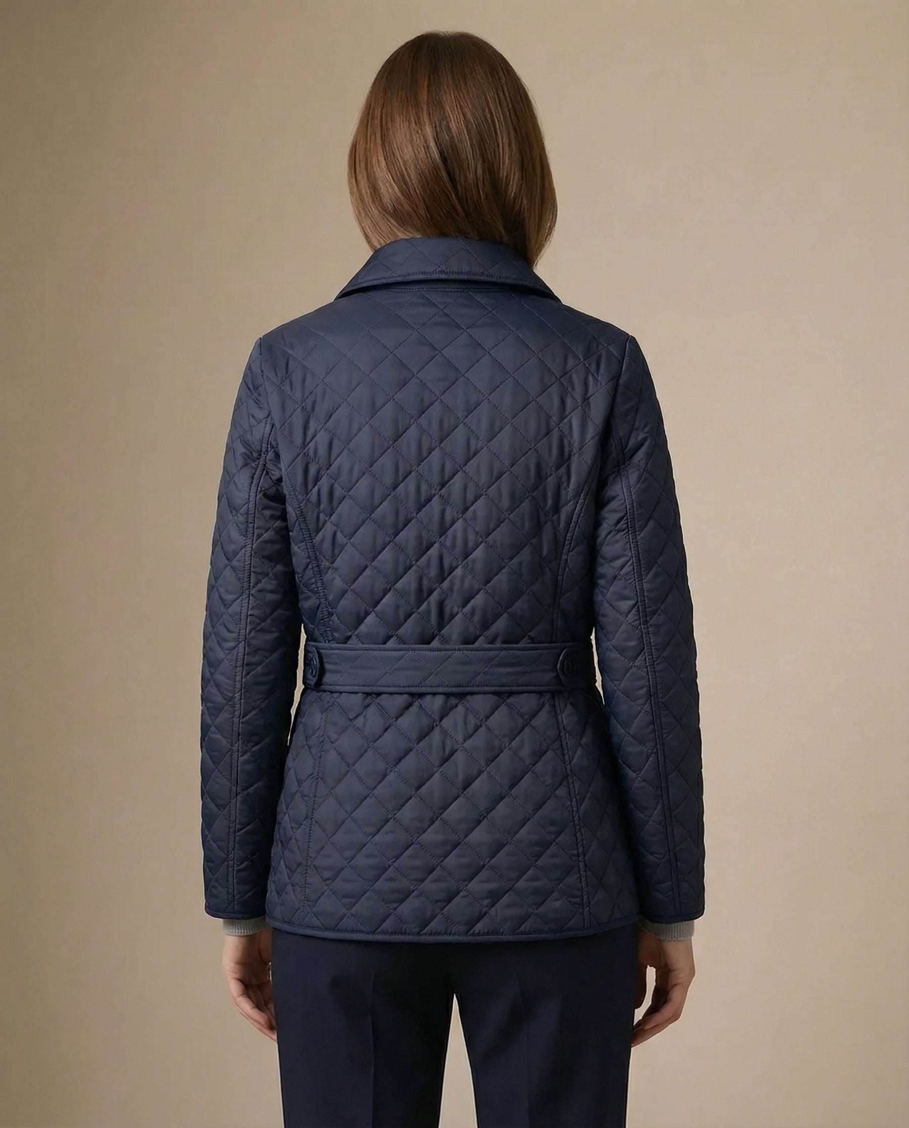 Olive™ Quilted Button-Up Jacket