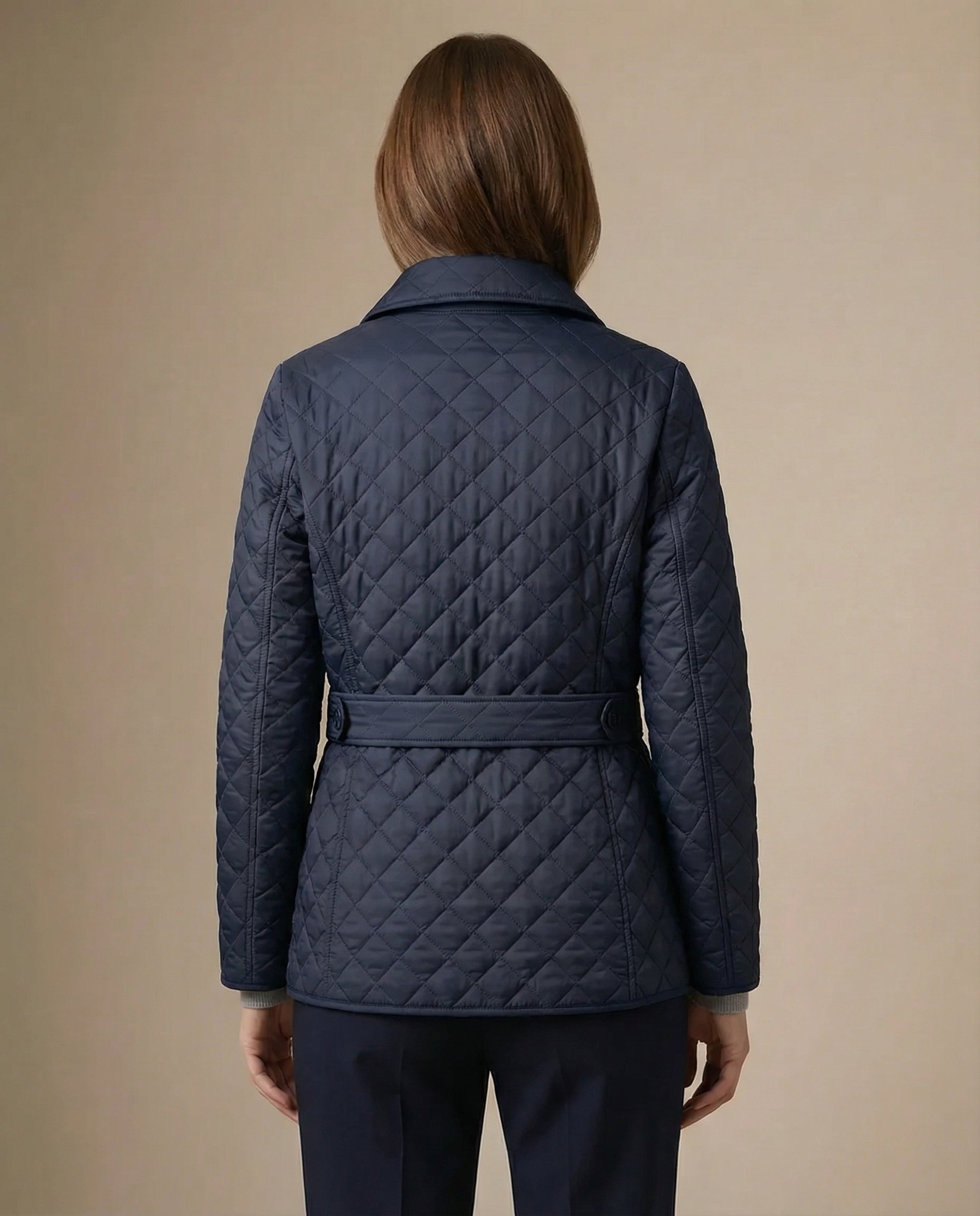 Olive™ Quilted Button-Up Jacket