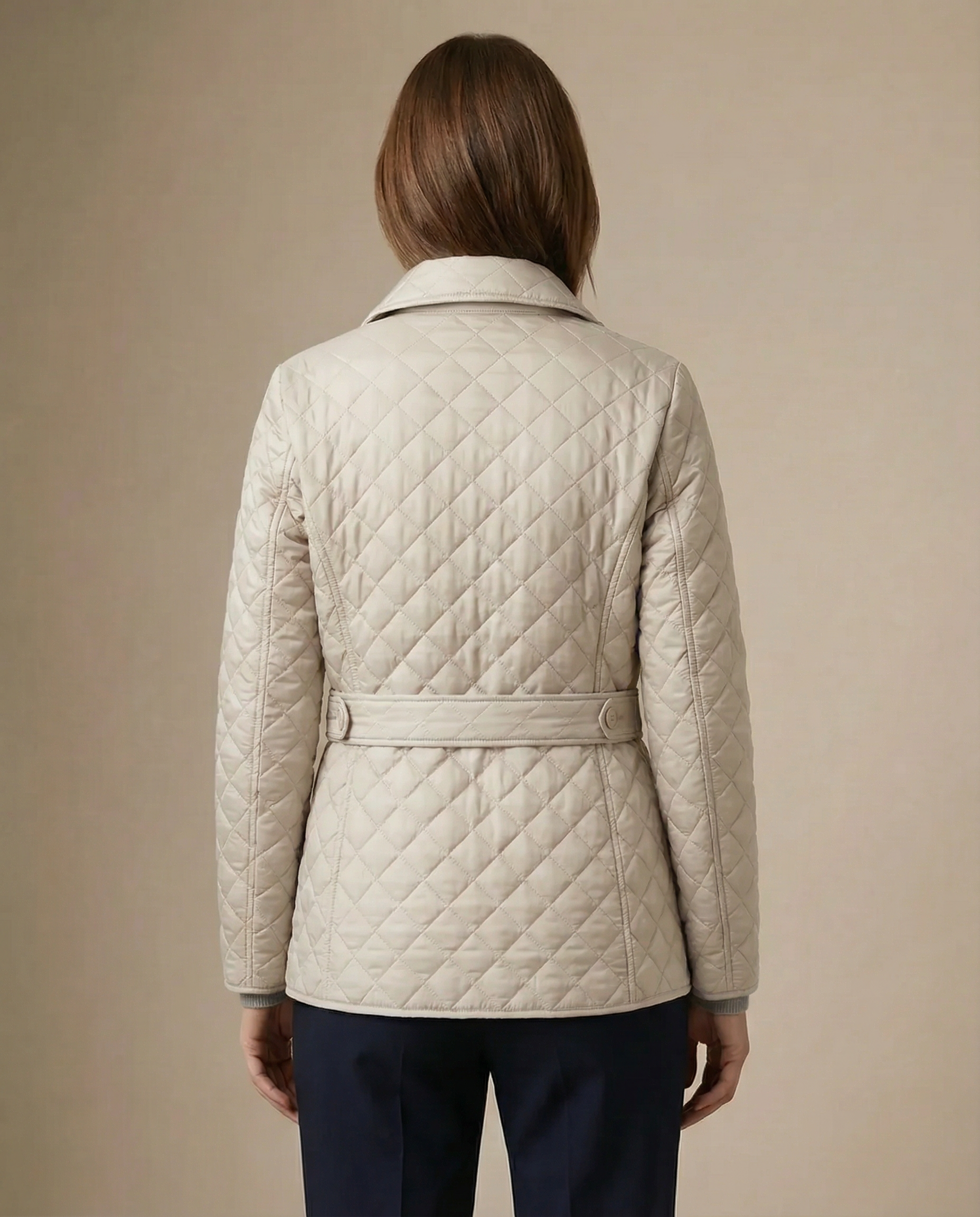 Olive™ Quilted Button-Up Jacket