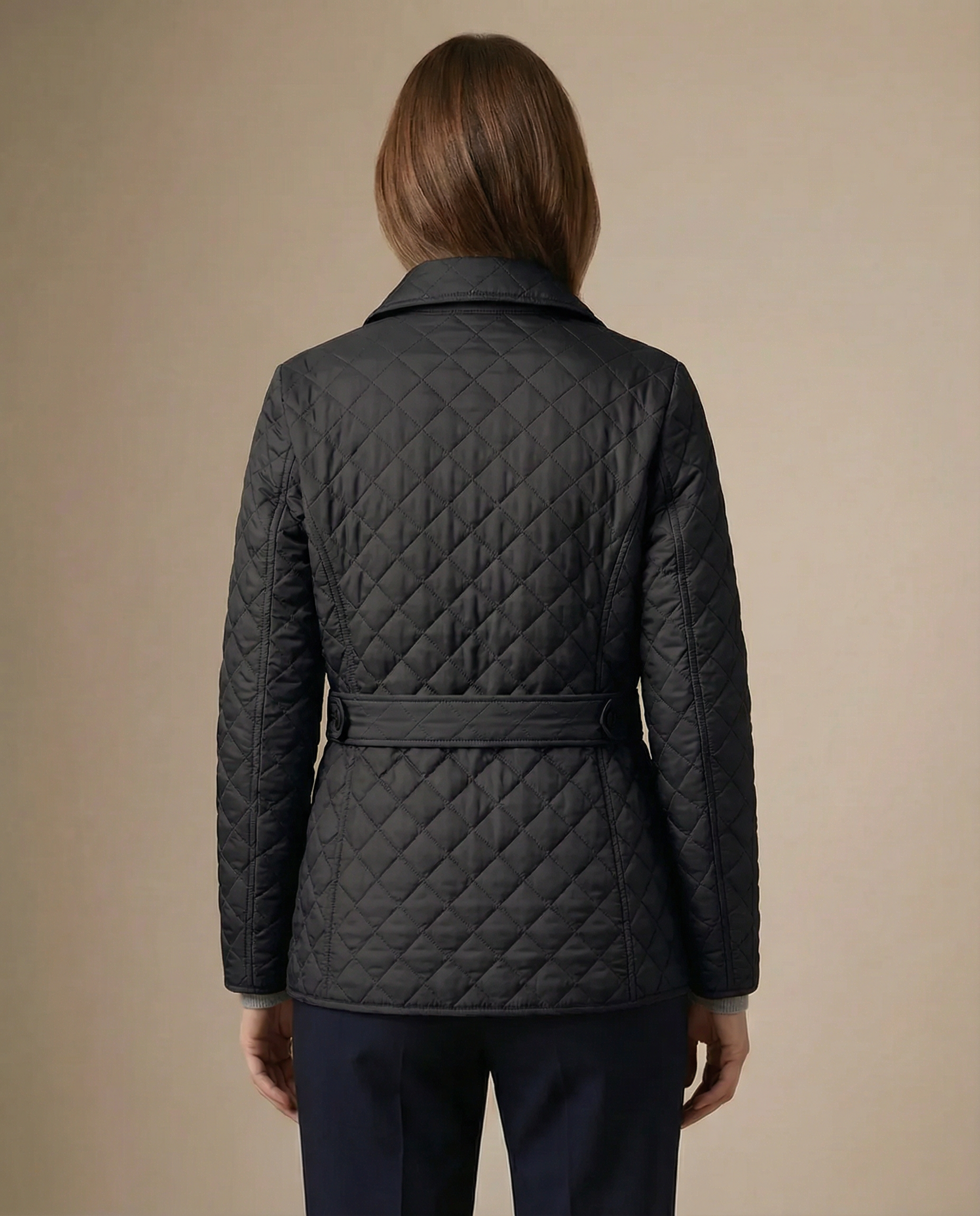 Olive™ Quilted Button-Up Jacket