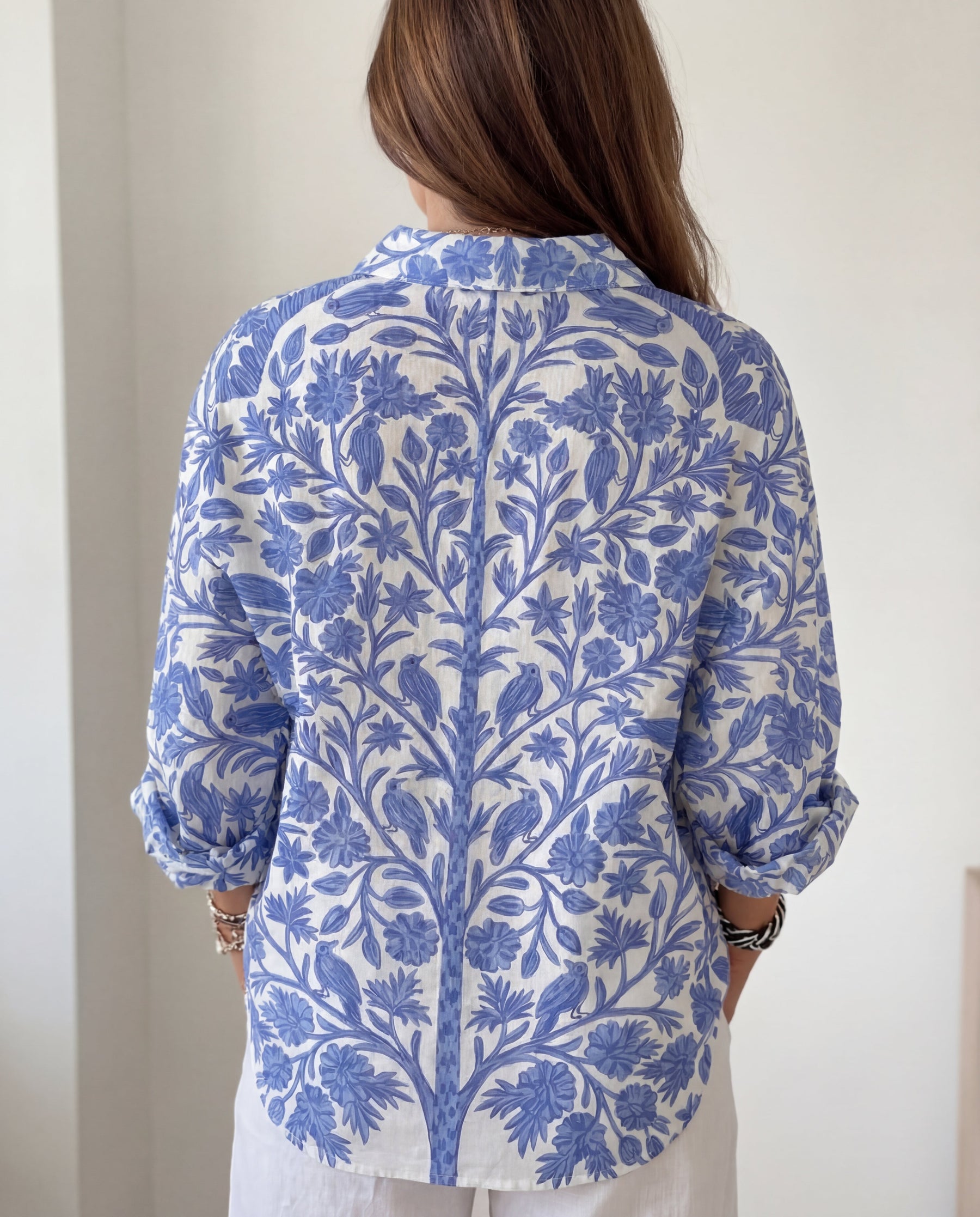 Aurora™ Blue Garden Blouse