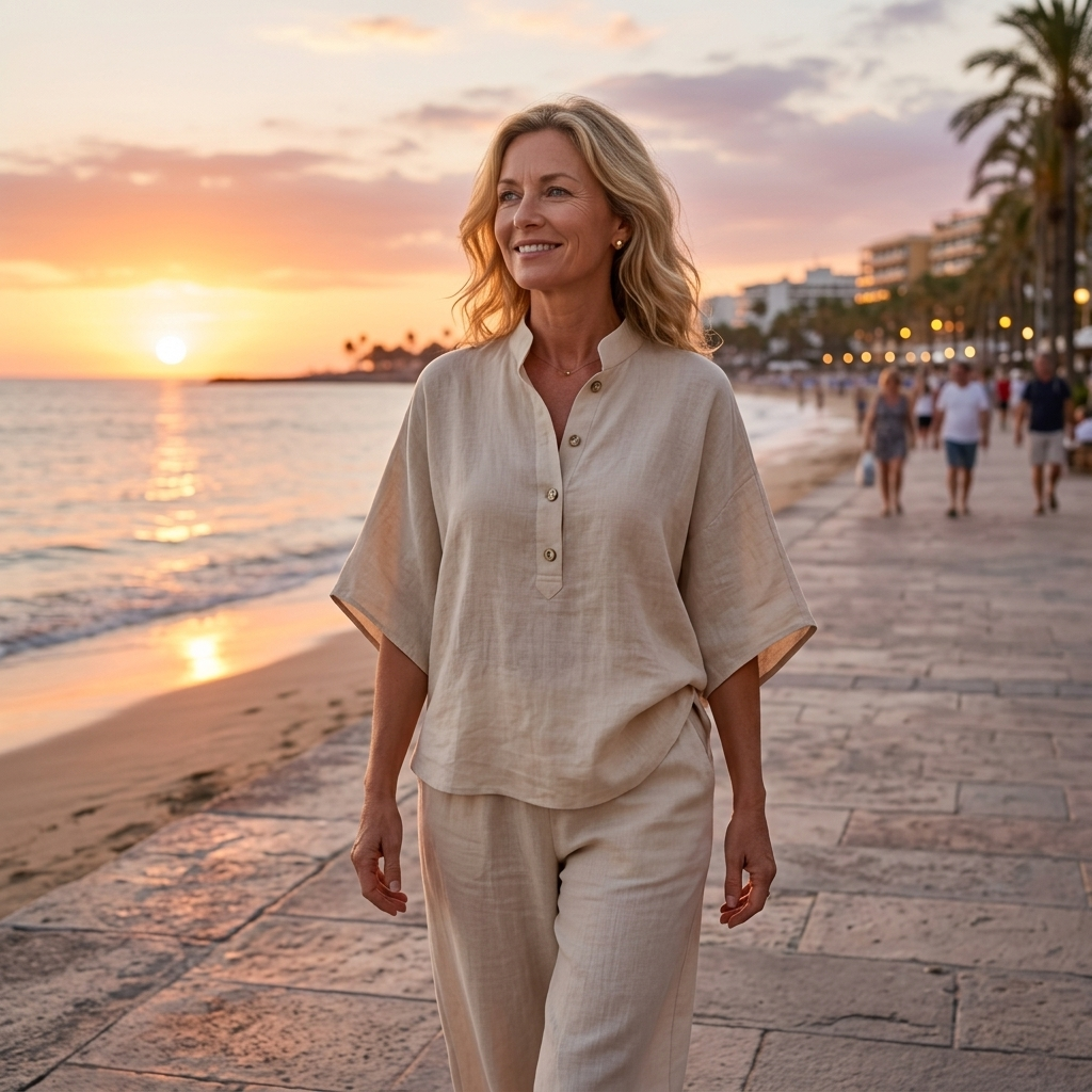 Calliope™ Cotton Linen Casual Set