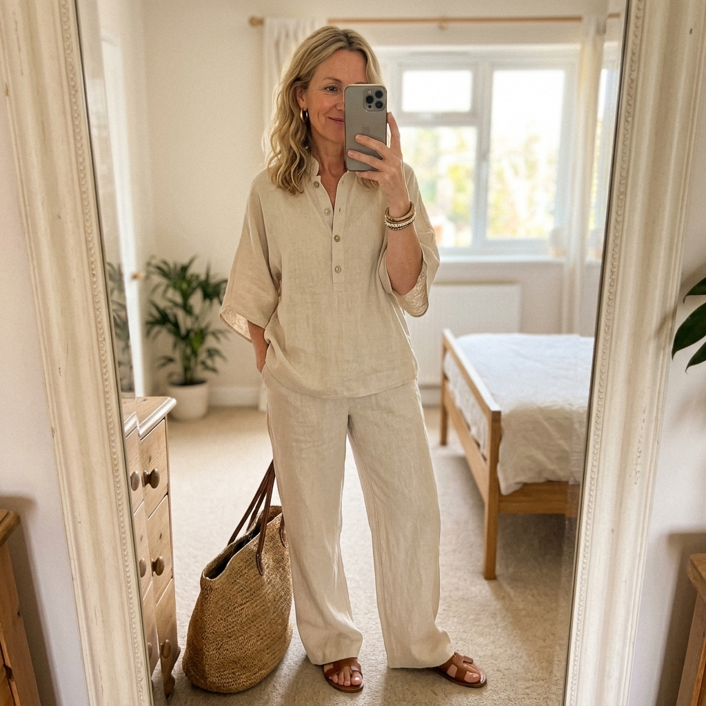Calliope™ Cotton Linen Casual Set