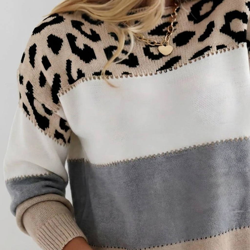 Calista™ Leopard Print Jumper