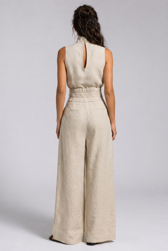 Aleia™ Linen Blend Two-Piece Set