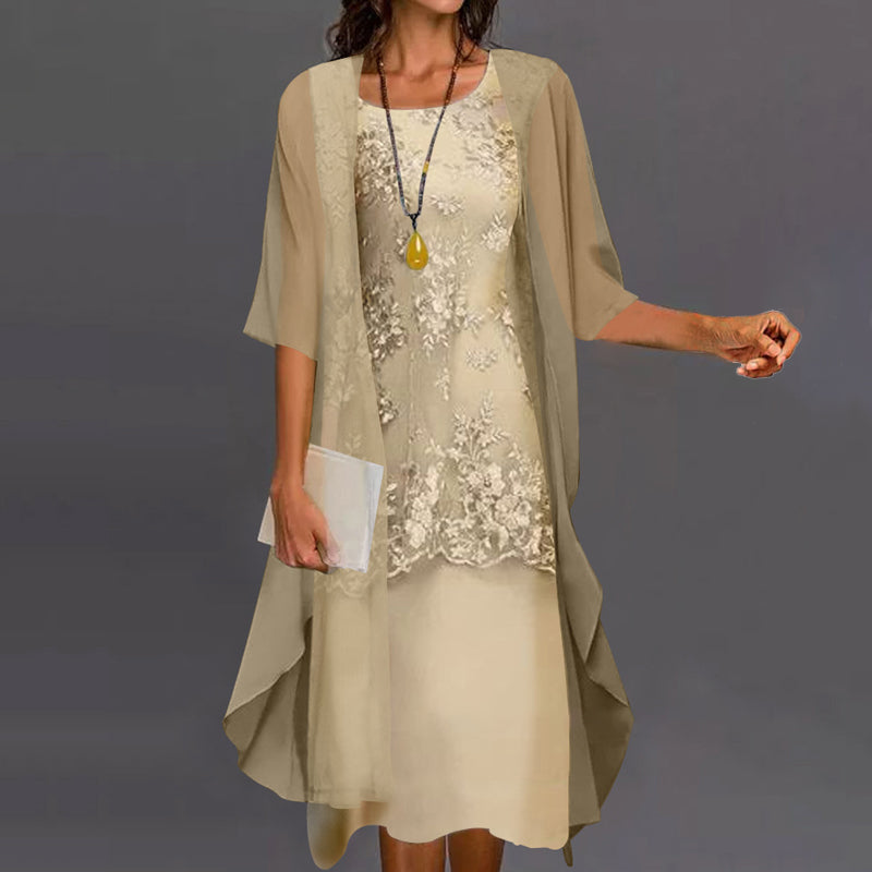 Lumi™ Chiffon Two-Piece Dress