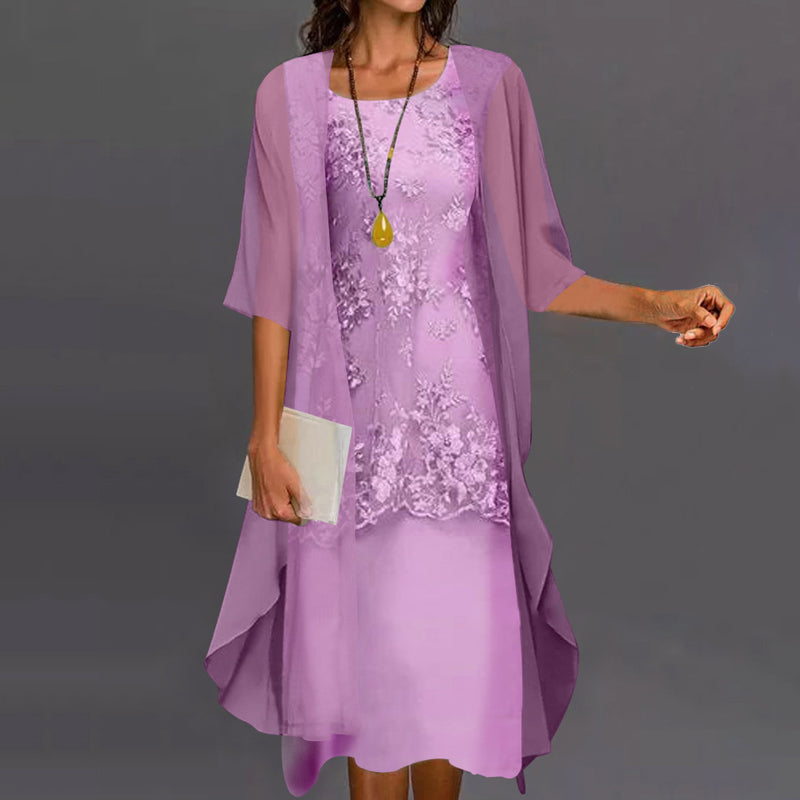 Lumi™ Chiffon Two-Piece Dress