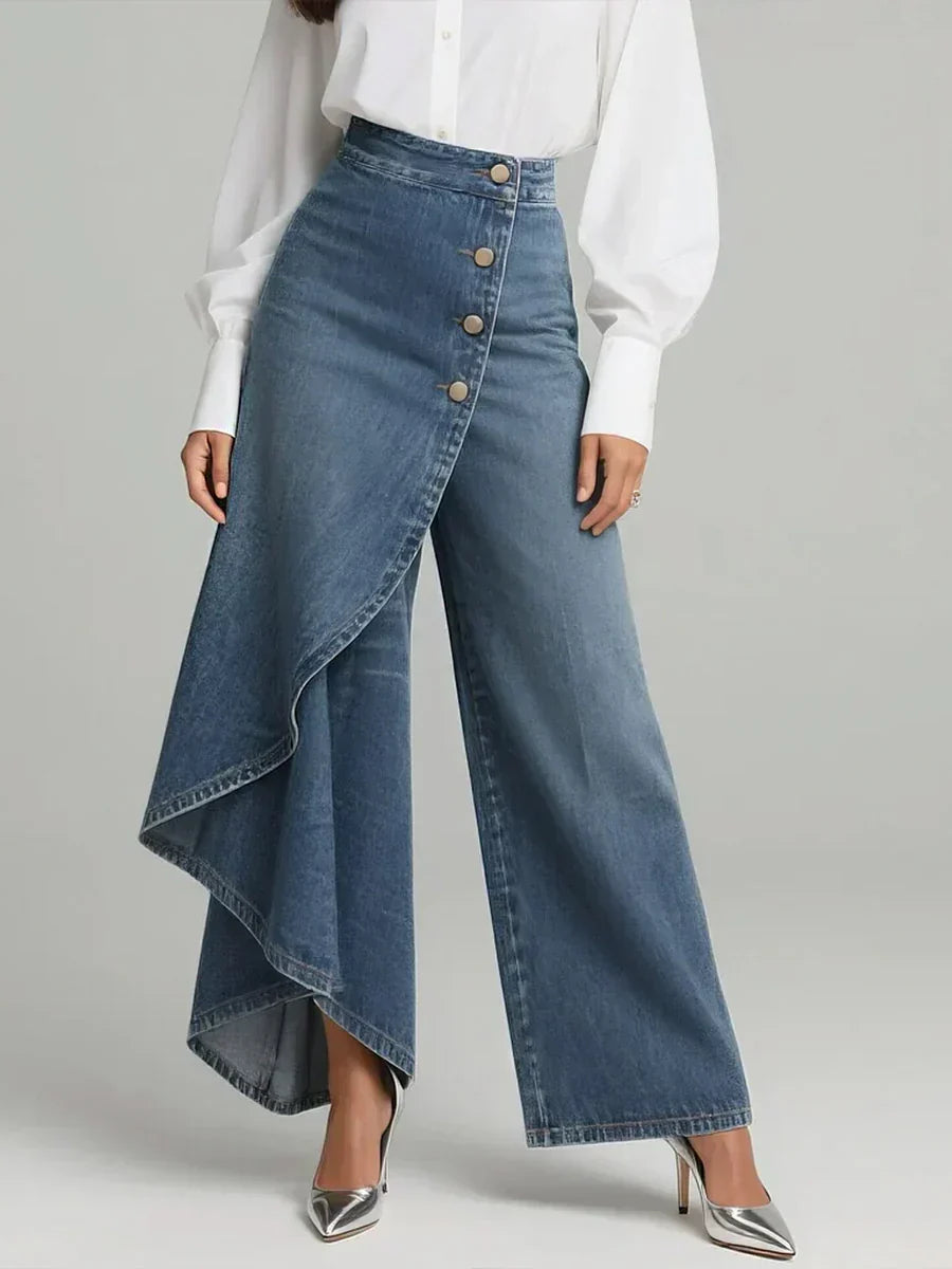 Reya™ High-Waisted Wide-Leg Jeans