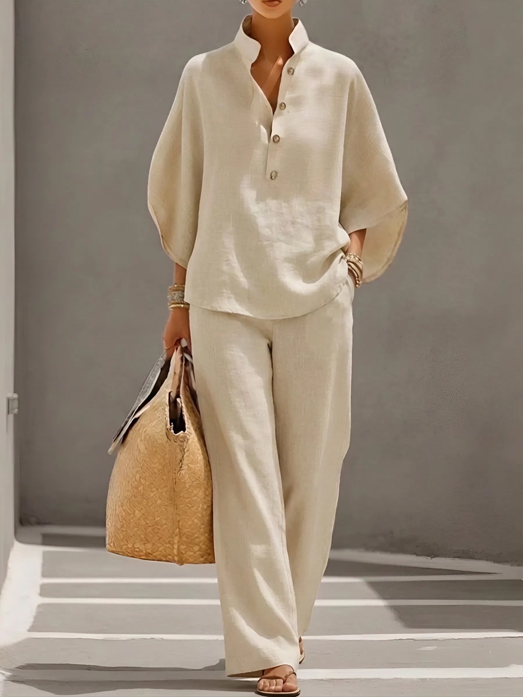 Calliope™ Cotton Linen Casual Set