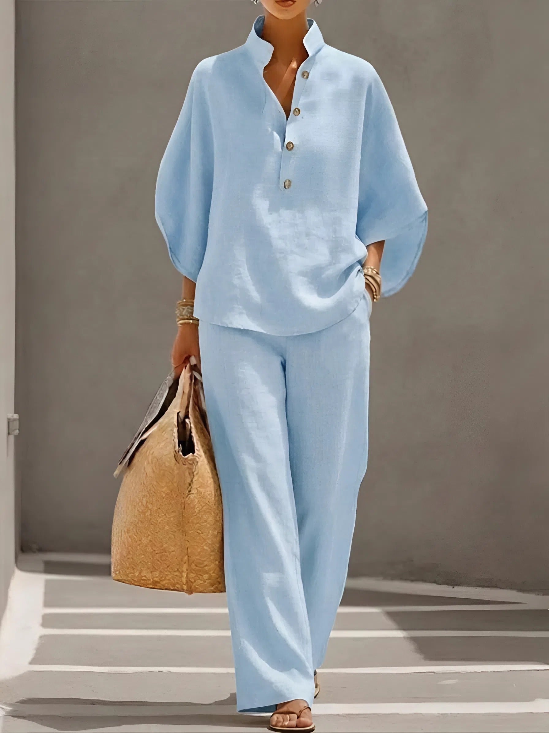Calliope™ Cotton Linen Casual Set