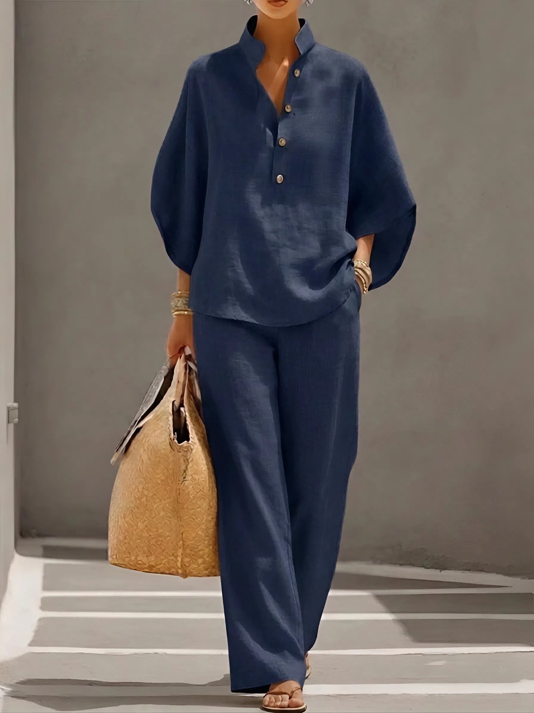 Calliope™ Cotton Linen Casual Set