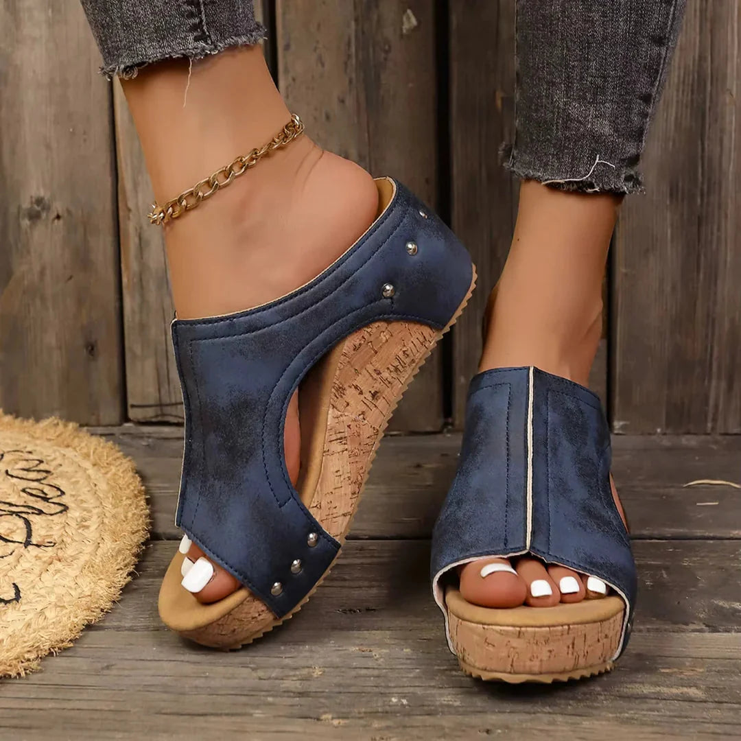 Emmie™ Studded Wedge Sandals